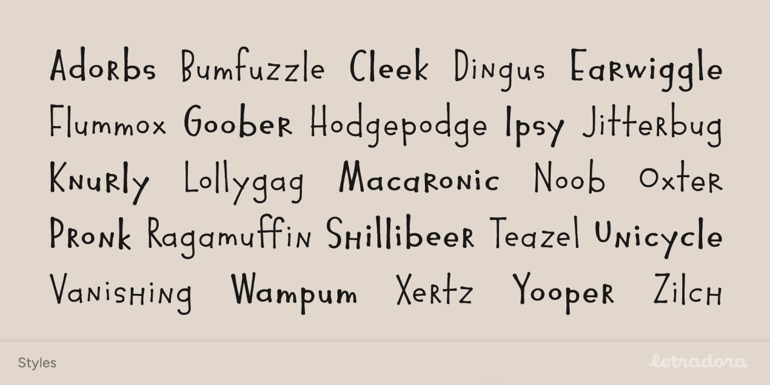 Pocket Font Poster #1
