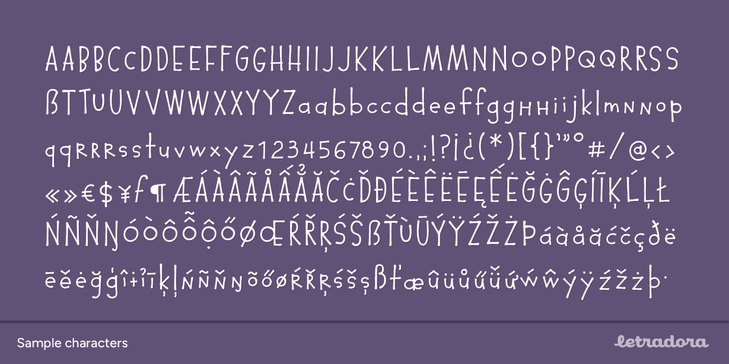 Pocket Font Poster #1