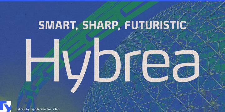 Hybrea Font Poster #1