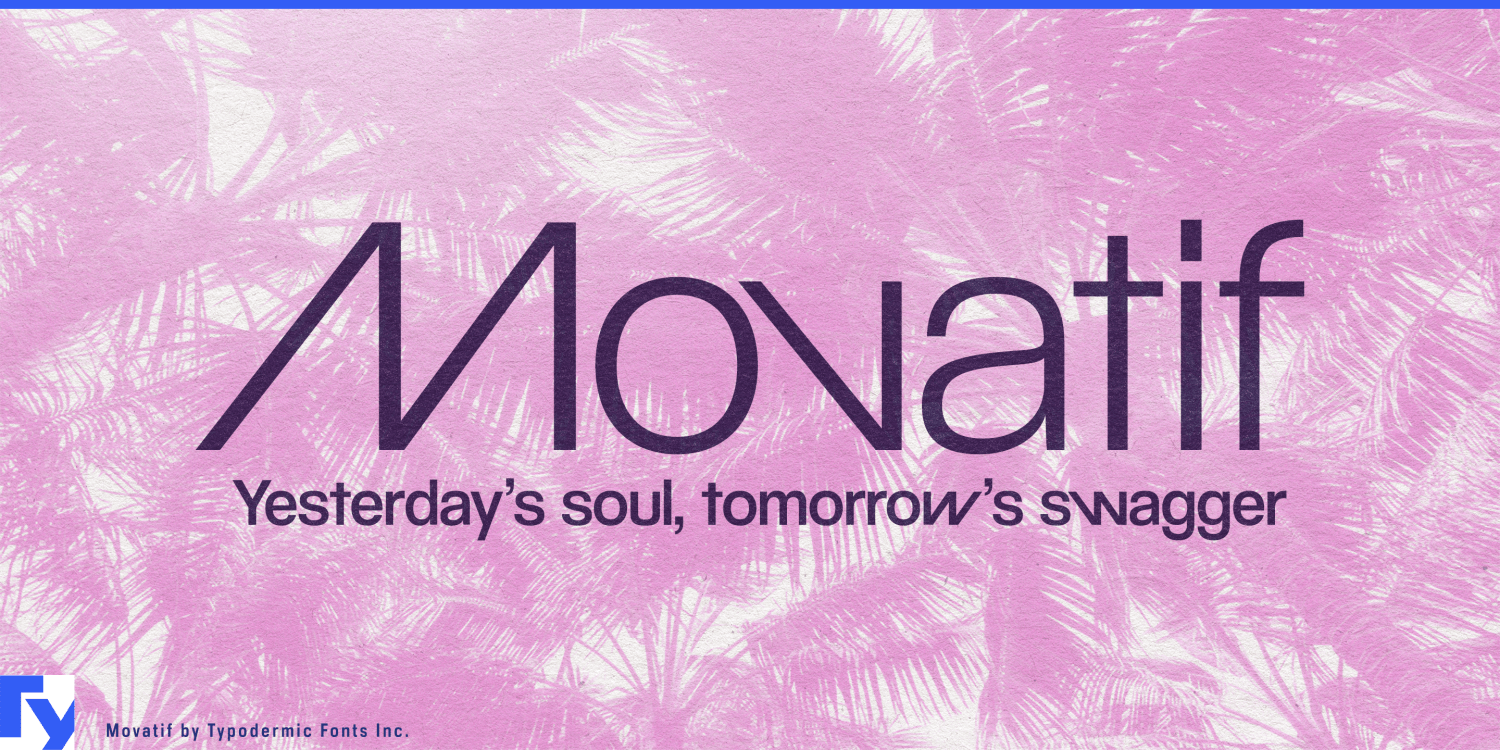 Movatif Font Poster #1