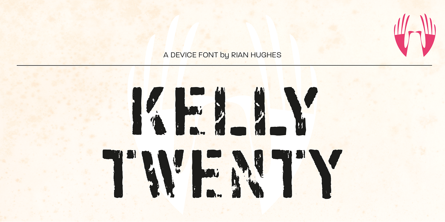 Kelly Twenty Font Poster #1