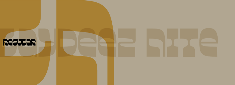 Laydeez Nite Font Poster #1