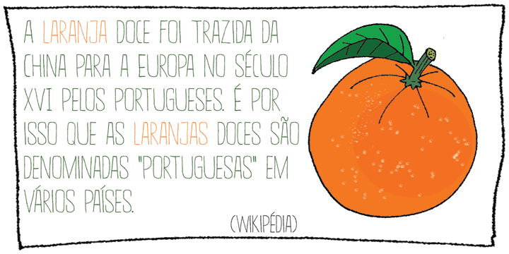 Suco De Laranja Font Poster #1