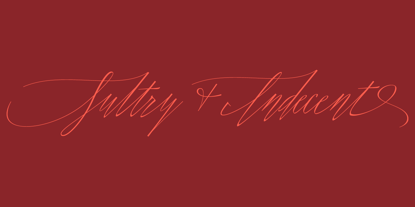 Shameless Font Poster #1
