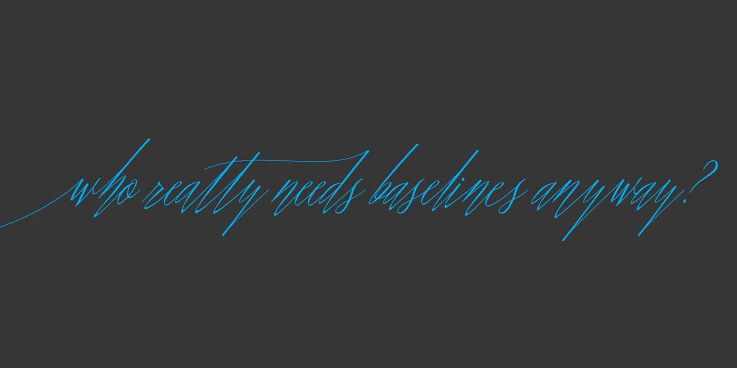 Shameless Font Poster #1