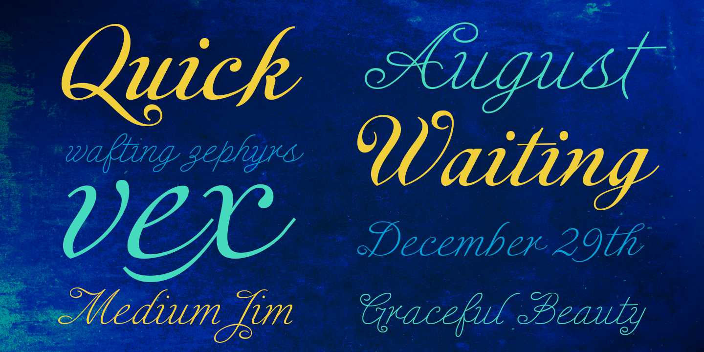 Enocenta Font Poster #2