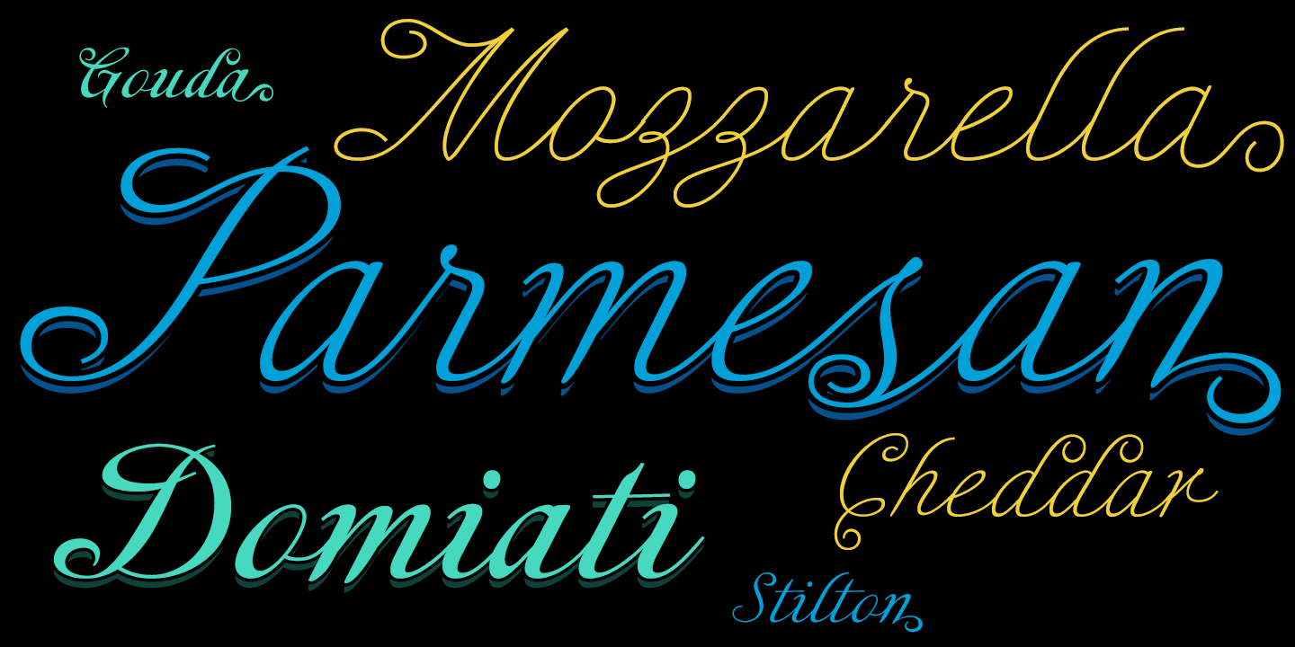 Enocenta Font Poster #4