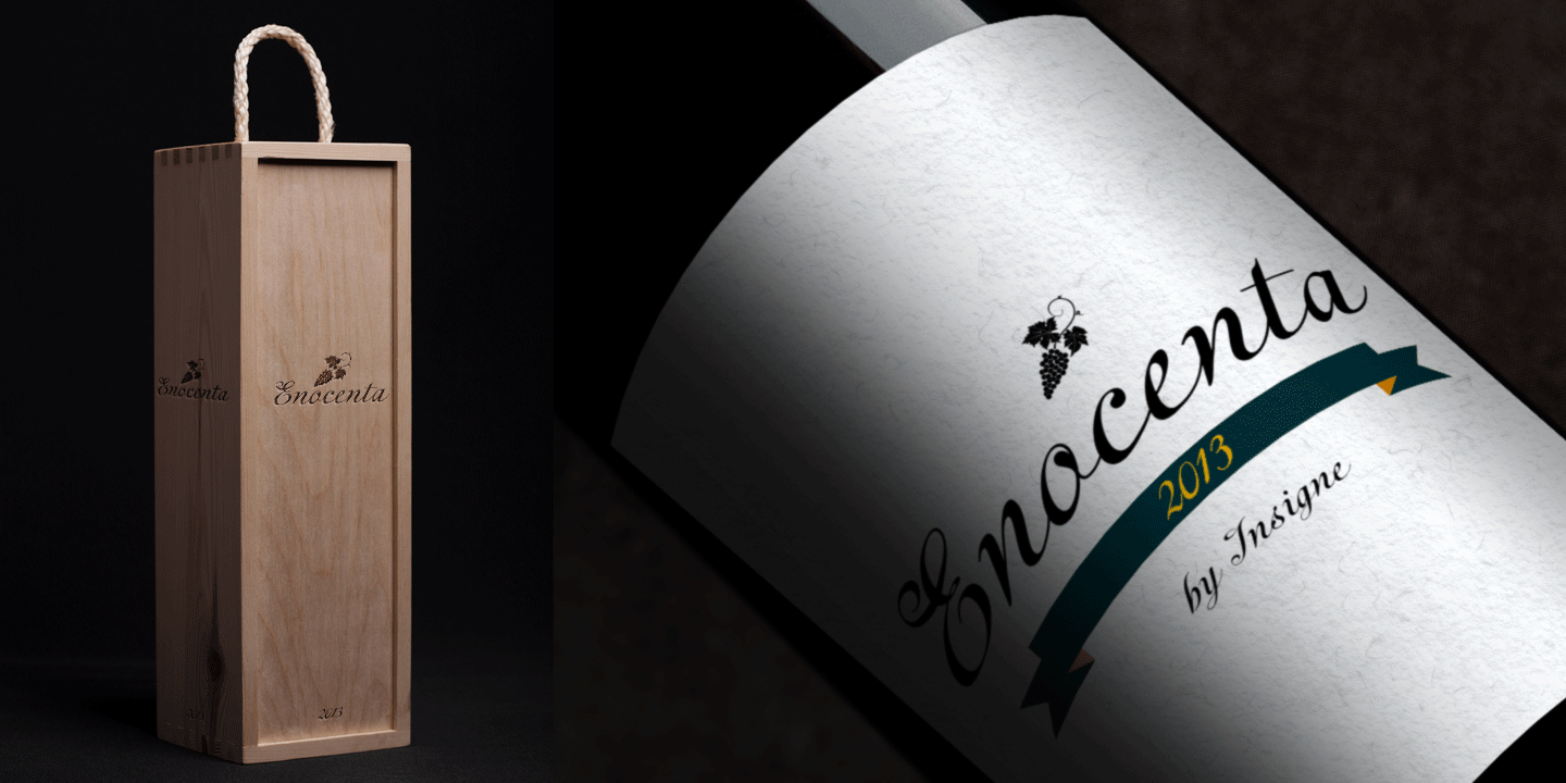 Enocenta Font Poster #8