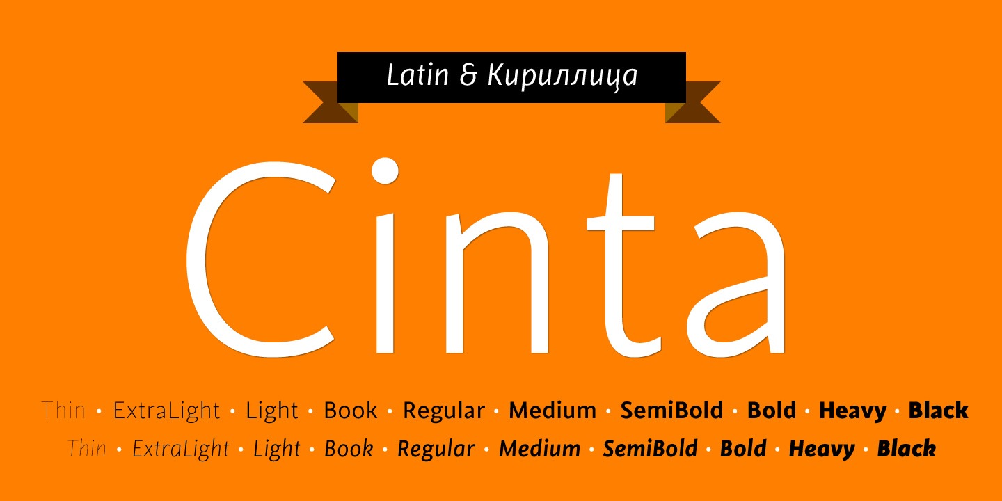 Cinta Font Poster #1