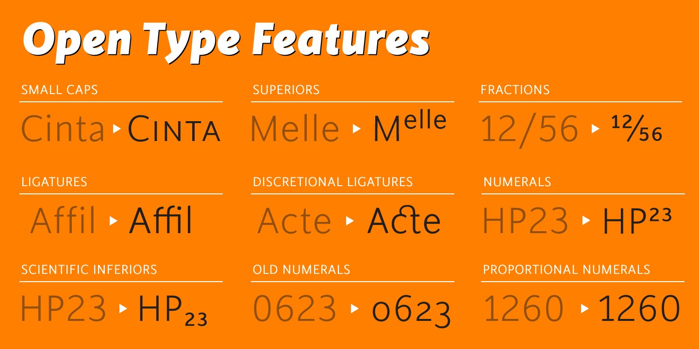 Cinta Font Poster #1