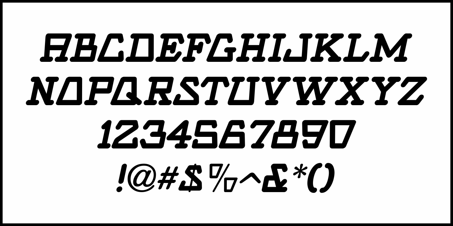 Silent Film Font Poster #5