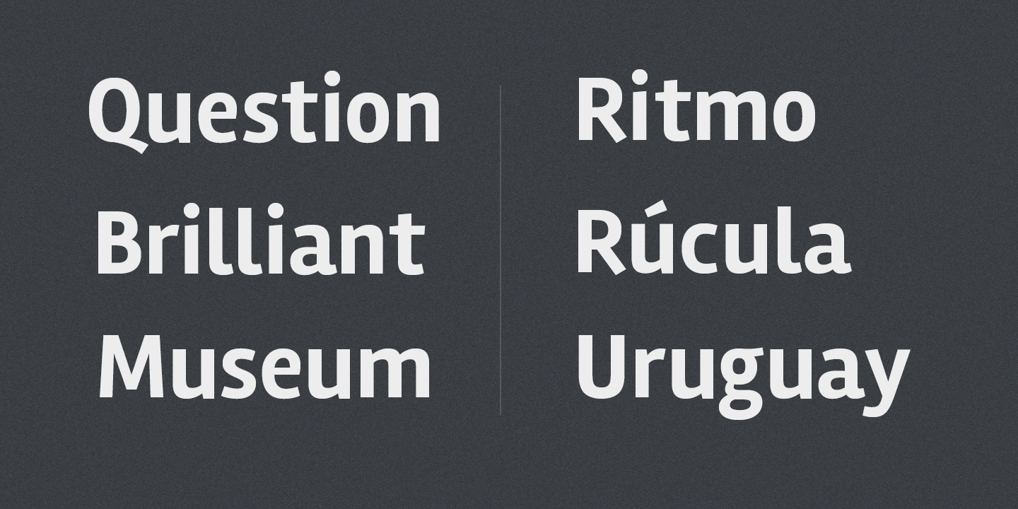 Rambla Font Poster #1