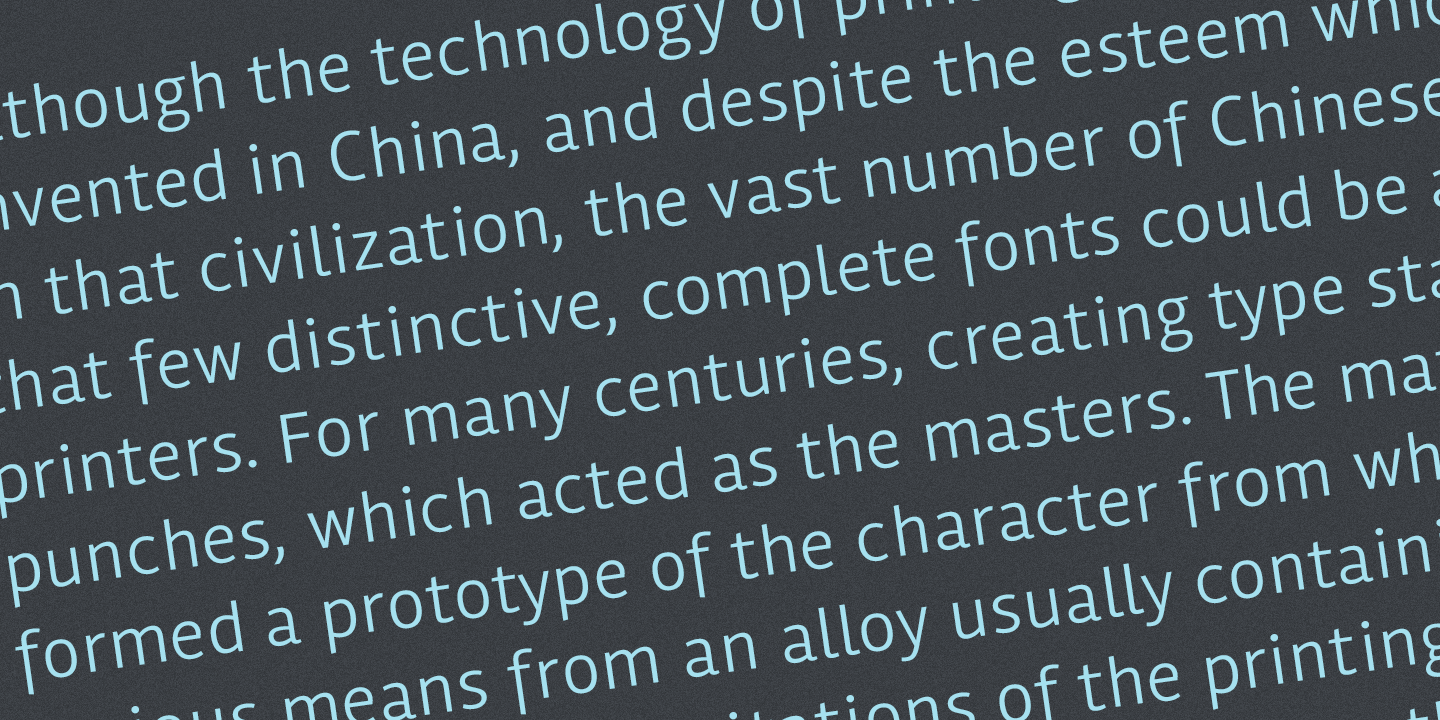 Rambla Font Poster #1