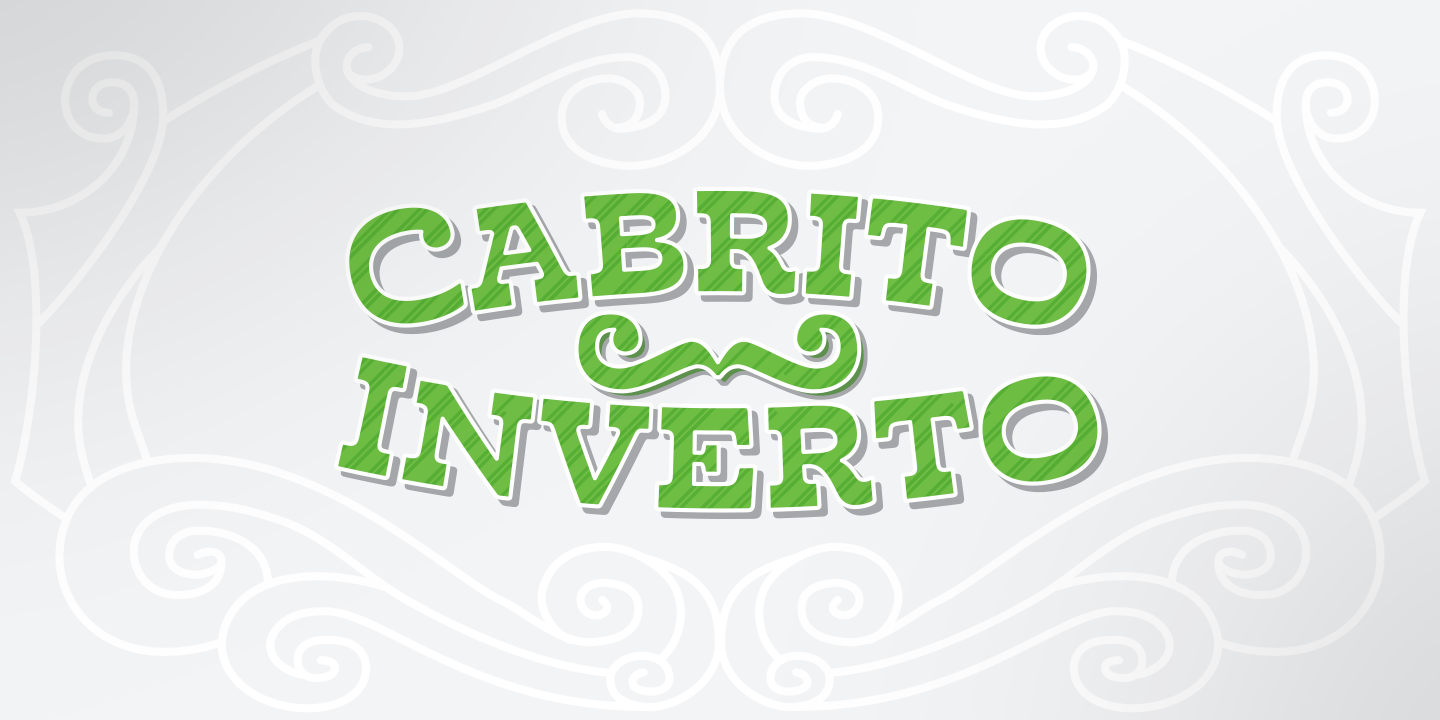 Cabrito Inverto Font Poster #1