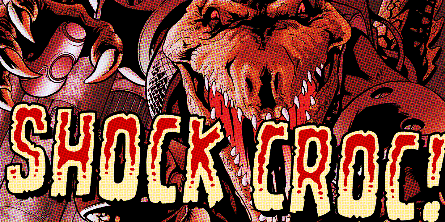 Monstrosity Font Poster #1
