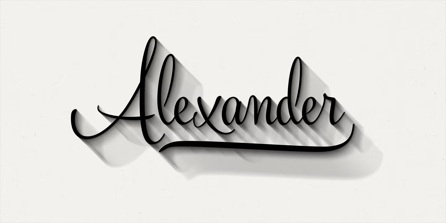 Silver Font Poster #1