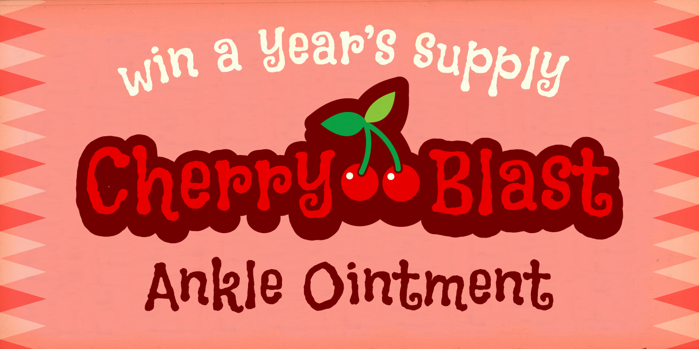 Flavors Pro Family Font Poster #3
