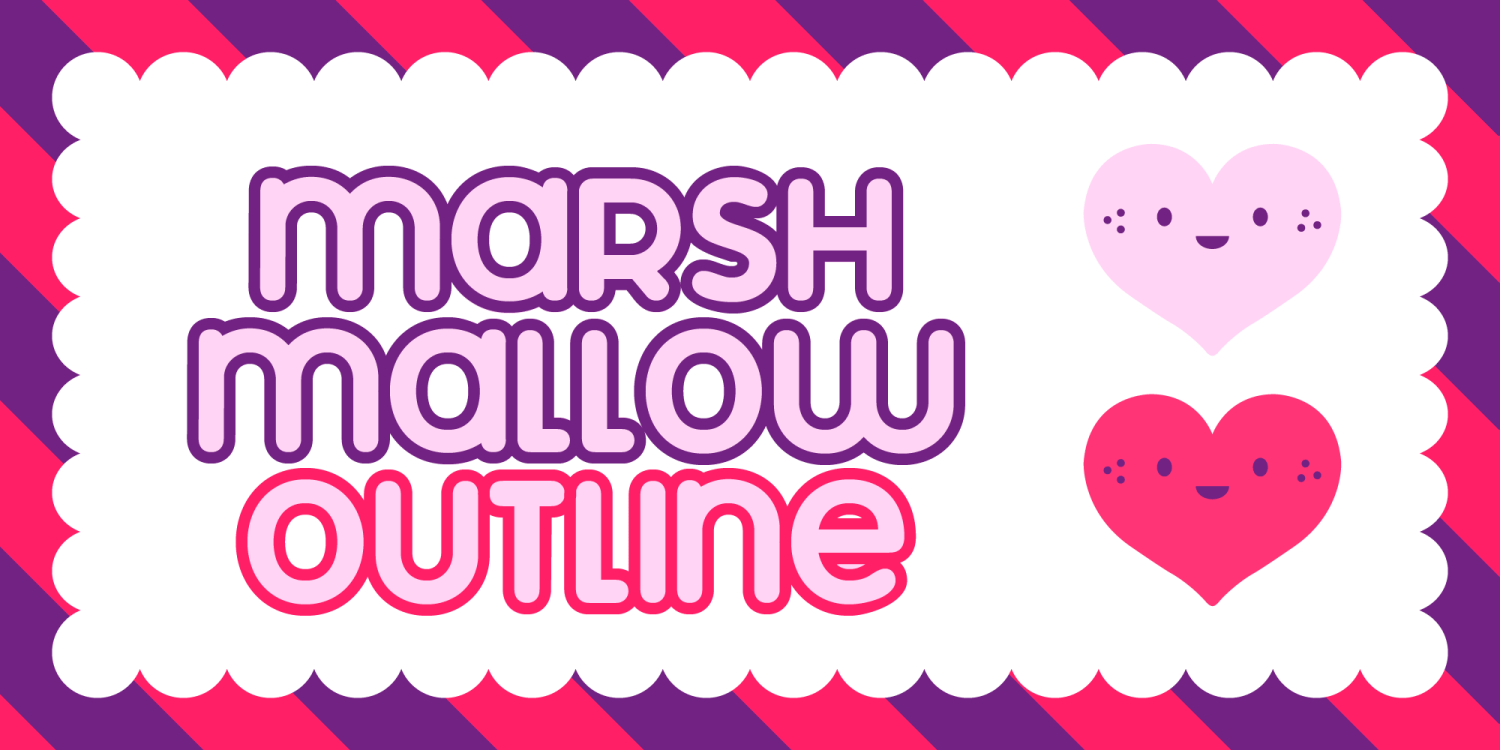 Marshmallow Family Font Poster #1