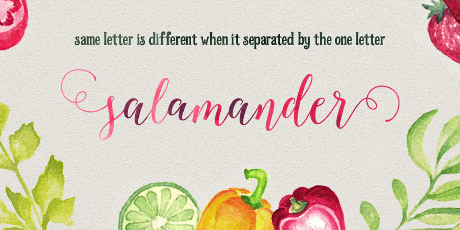 Octavia Script Font Poster #1