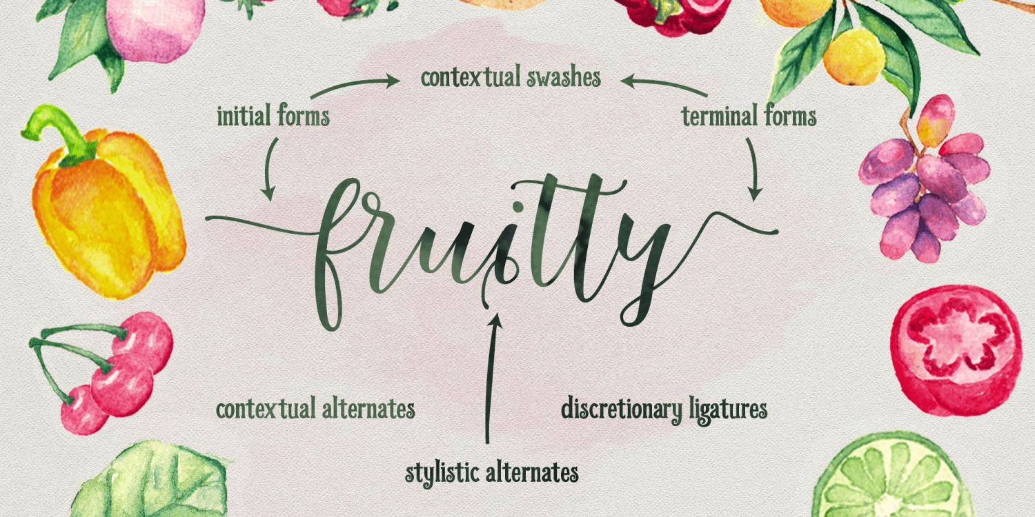 Octavia Script Font Poster #1