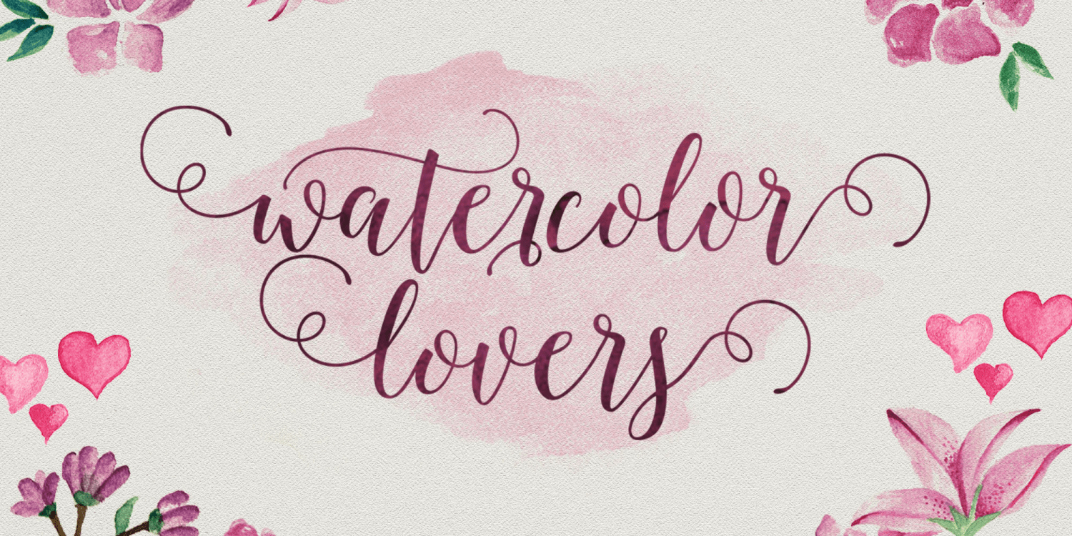 Octavia Script Font Poster #1
