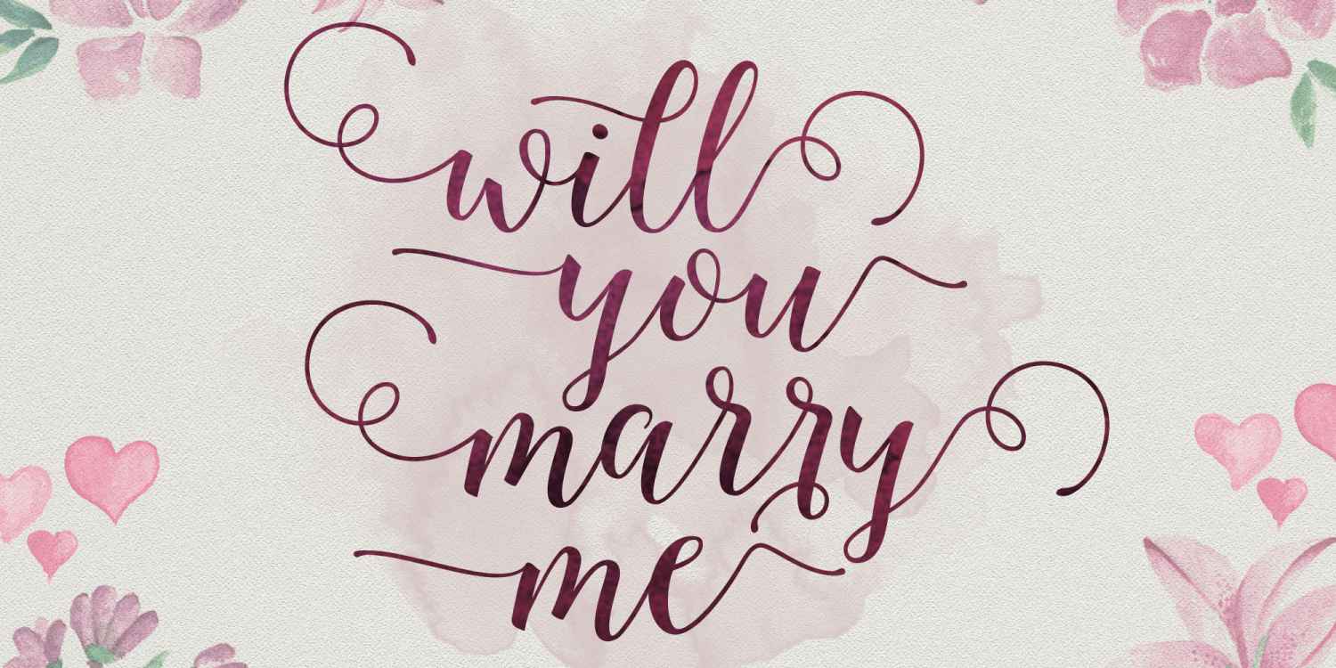 Octavia Script Font Poster #1