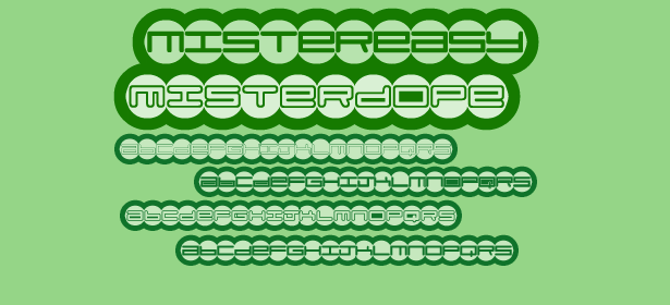 Mister Font Poster #1