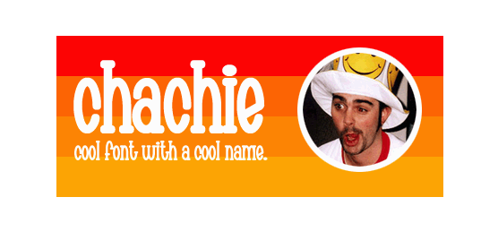 Chachie Font Poster #1