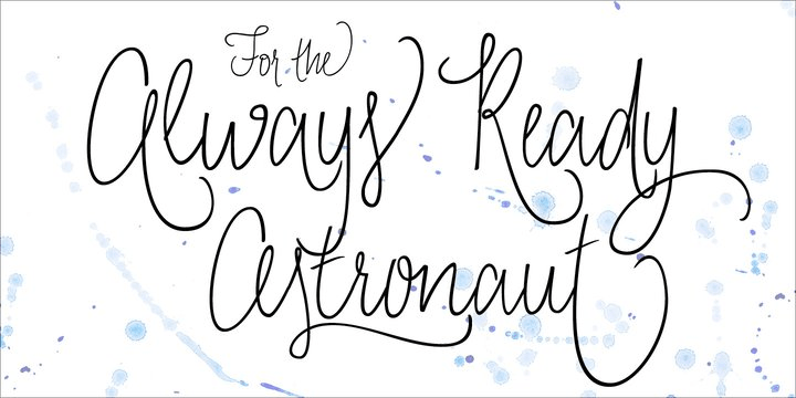 Luba Luft Font Poster #1