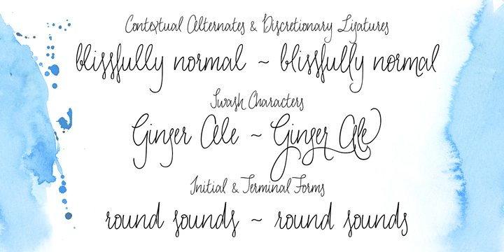 Luba Luft Font Poster #1