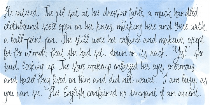 Luba Luft Font Poster #1