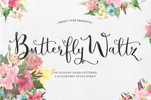Butterfly Waltz Font Family