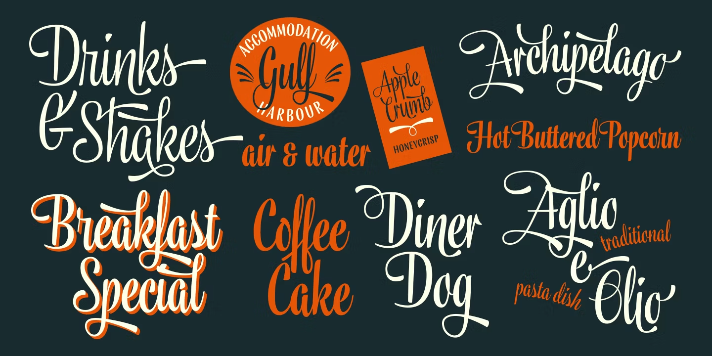Tea Biscuit Font Poster #1