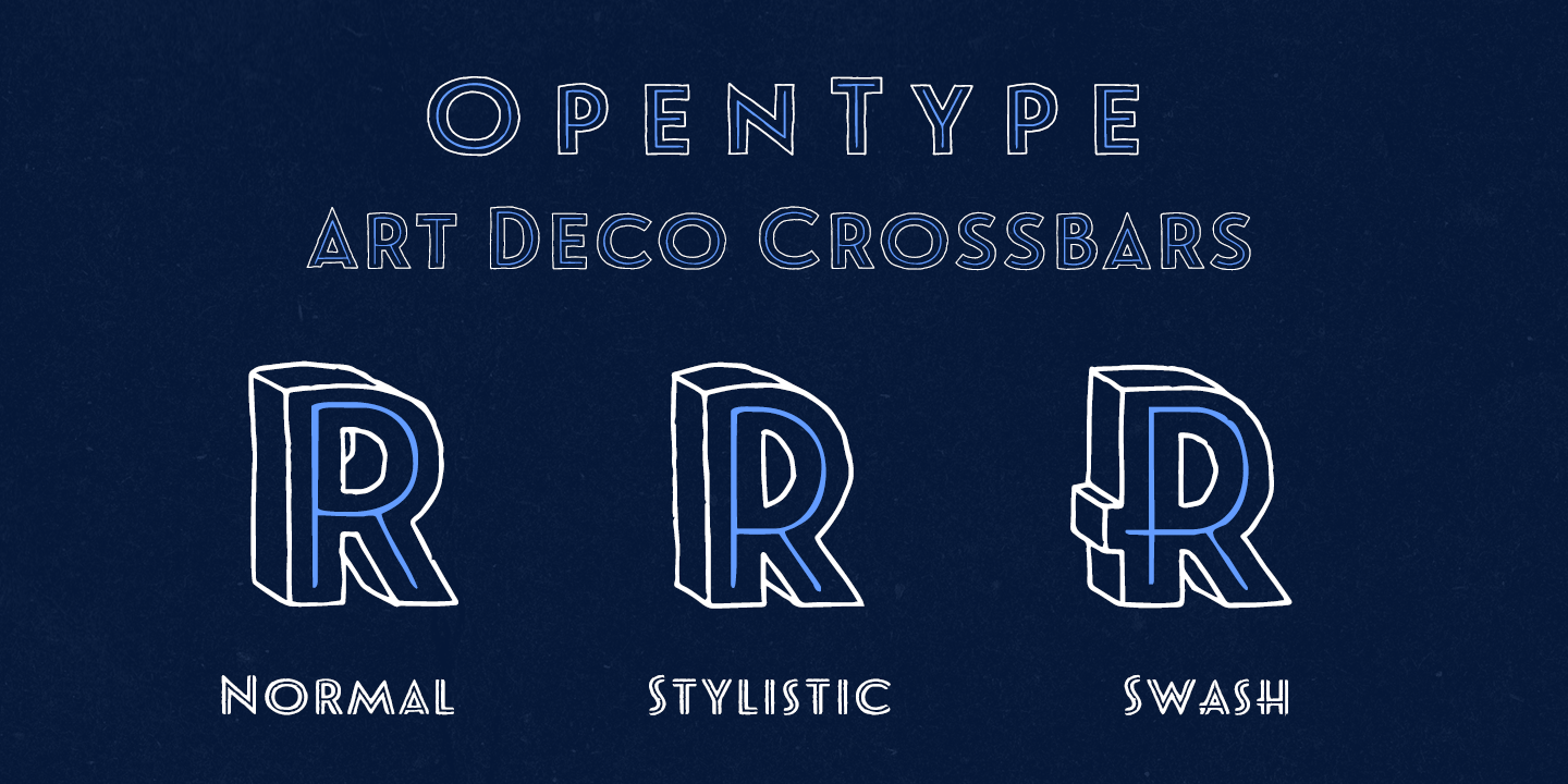 Le Havre Hand Font Poster #1