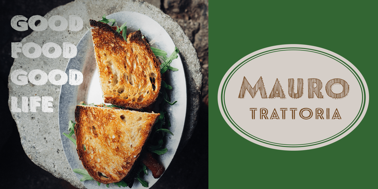 Le Havre Hand Font Poster #1