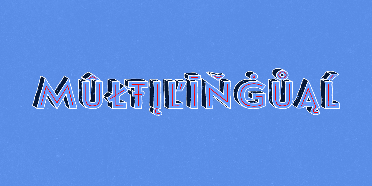 Le Havre Hand Font Poster #1