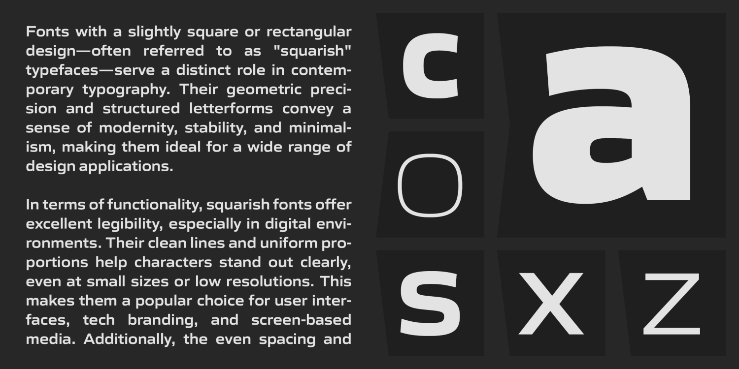 Gomme Sans Font Poster #4