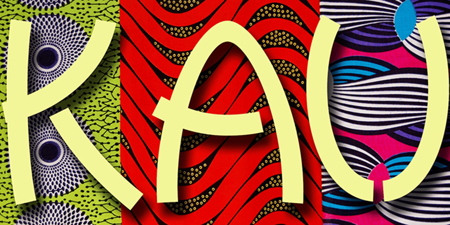 Kau Font Poster #1