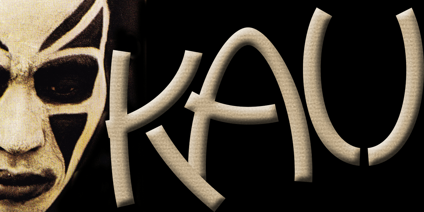 Kau Font Poster #1