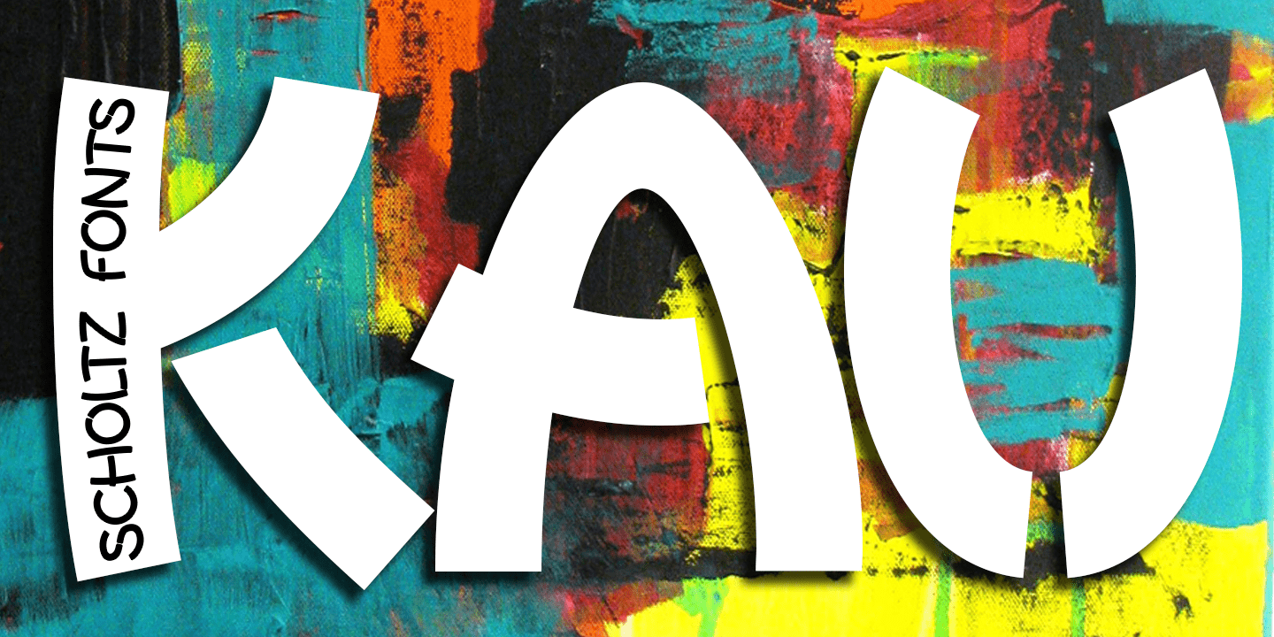 Kau Font Poster #1