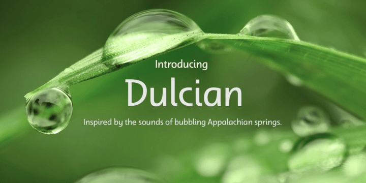 Dulcian Font Poster #1