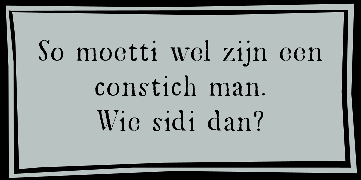 Mariken Font Poster #1