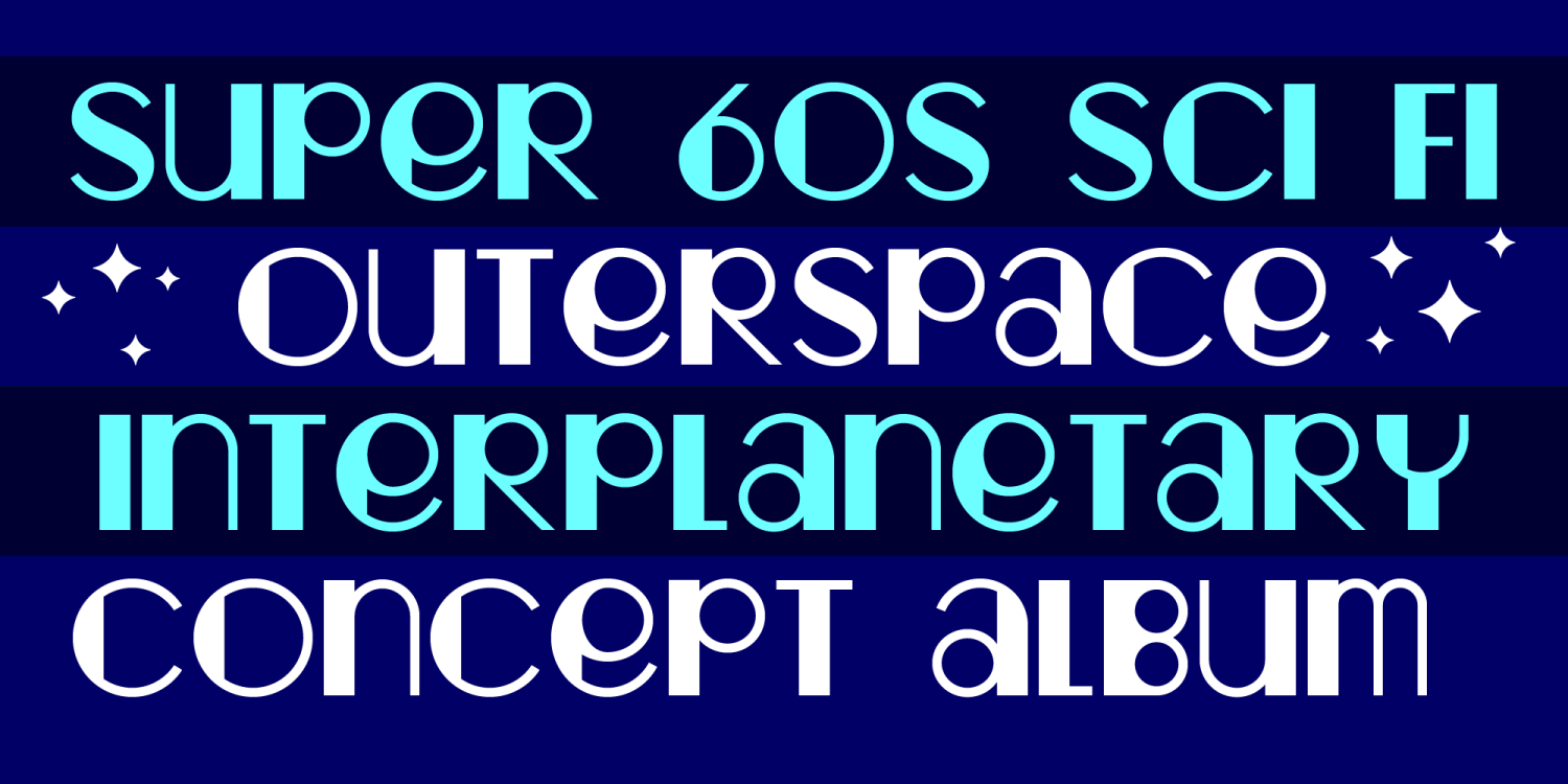 Fondarella Font Poster #1