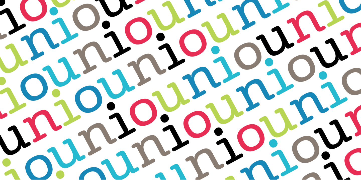 Unio Regular Font Poster #1