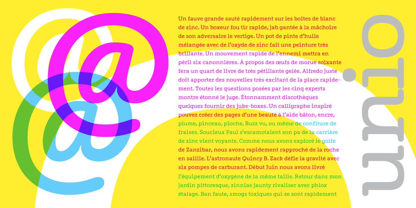Unio Regular Font Poster #1