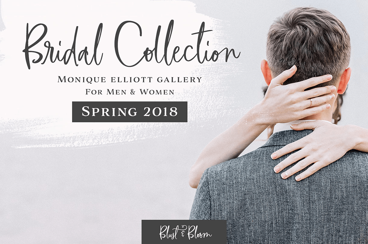 Blush & Bloom Font Poster #1