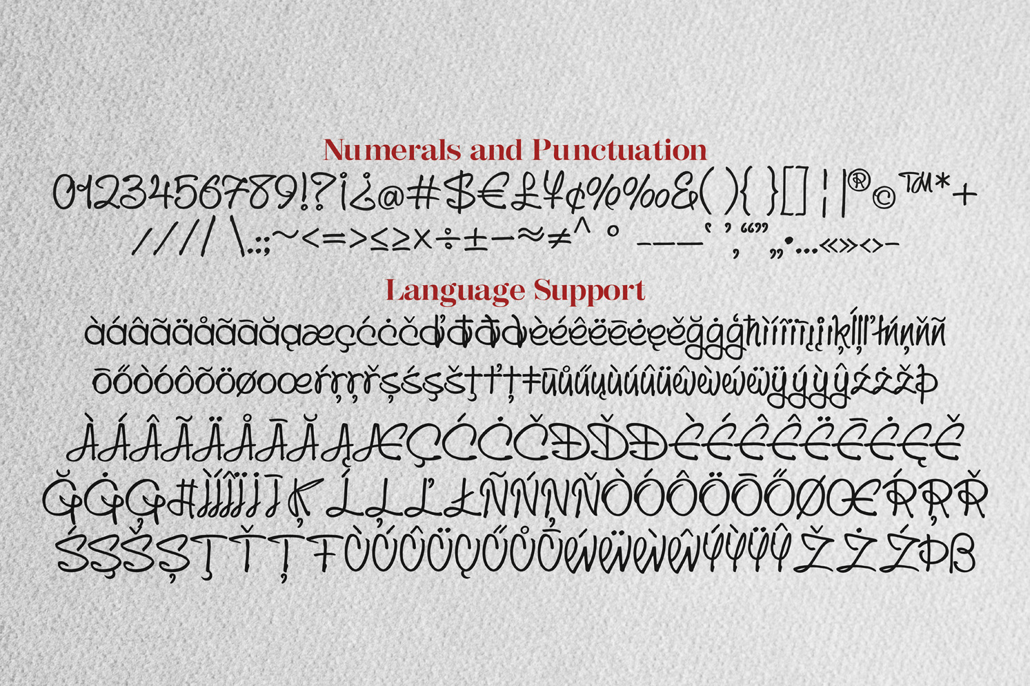 Avessa Font Poster #1