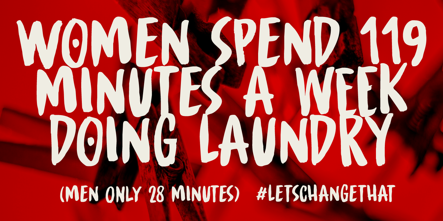 Spinwash Font Poster #1