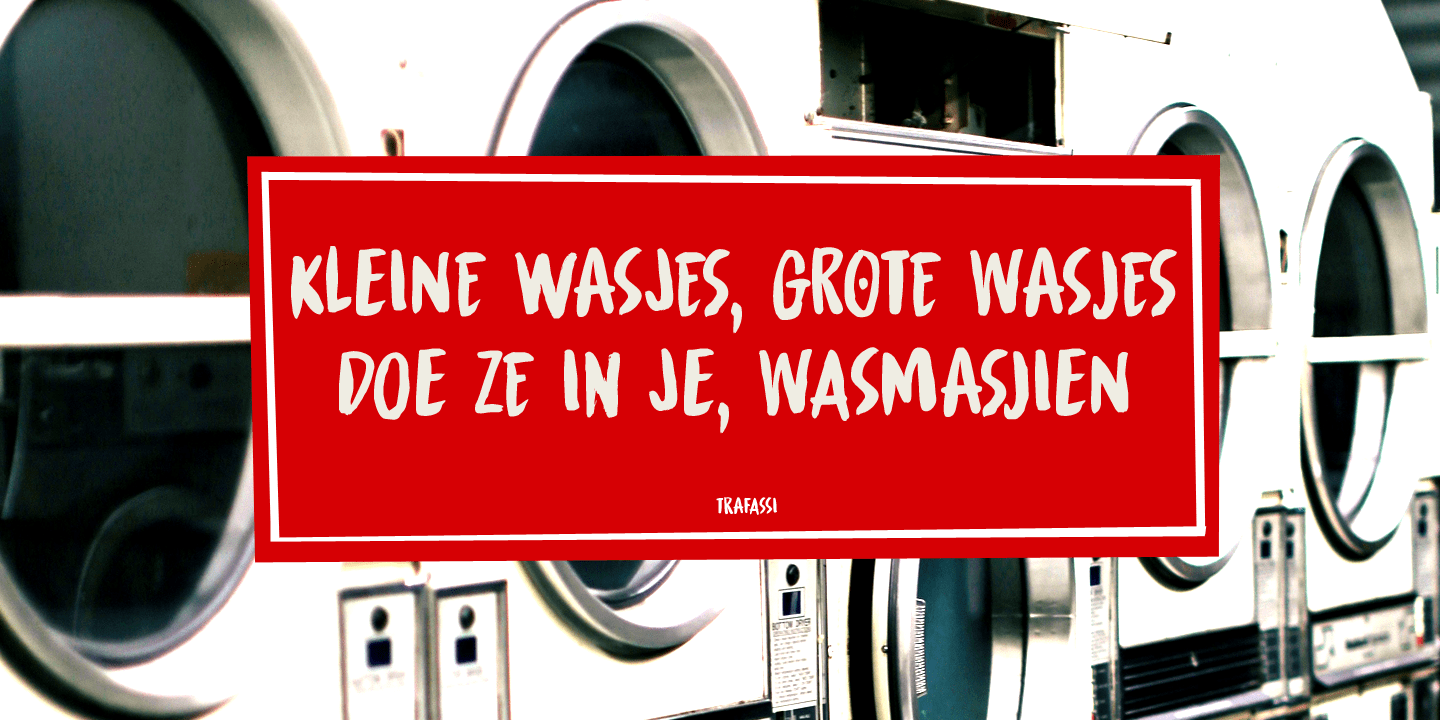 Spinwash Font Poster #1