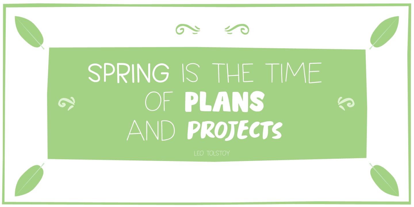 Springwood Font Poster #1